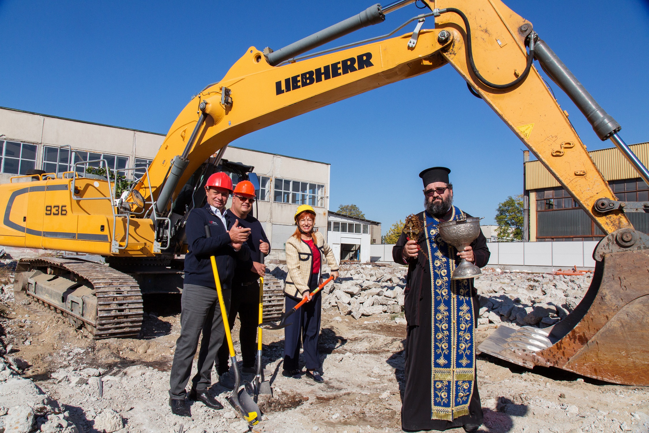 Първа копка на новата база на Фабриката за майонеза „Краси”